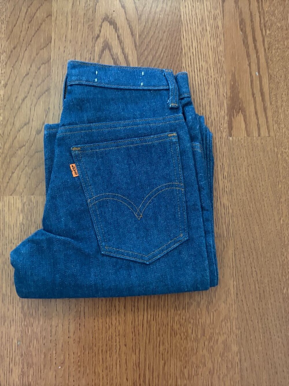 NEW 70s 80s Vintage Levis Bootcut Denim 746-0613  Jeans 25 X 30
